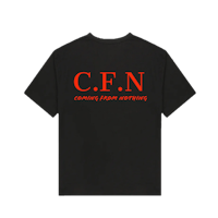 cfn coming from nowhere t-shirt